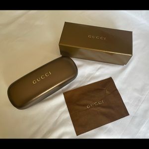 Gucci Sunglasses Eyeglasses Travel Hard Case